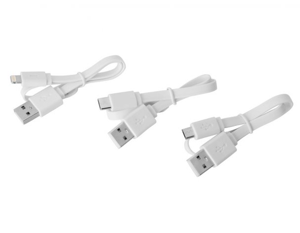Battery external Evolt Mini-10, 10000 mAh, white (393206)