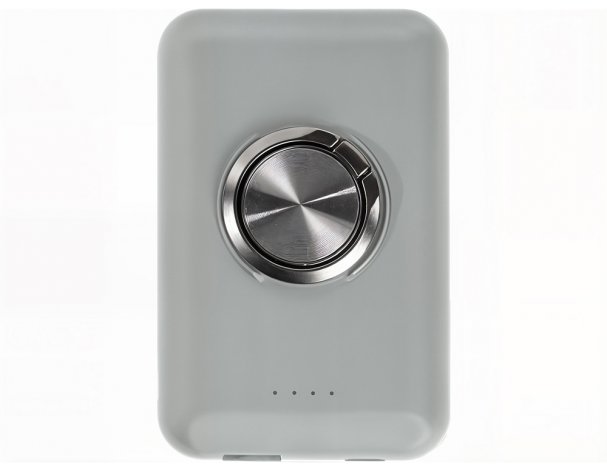 Battery external wireless magnetic Qjet MagnetIQ, 5000 mah, 10 W, grey (590970)