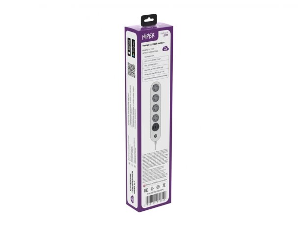 Фильтр умный сетевой Hiper IoT PS43 Wi-Fi RA-326331