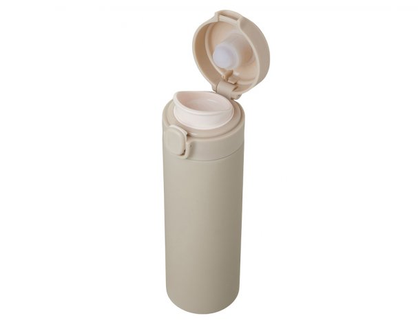 Thermocup vacuum with a Waterline Guard button, 400 ml, tube, beige (827549W)