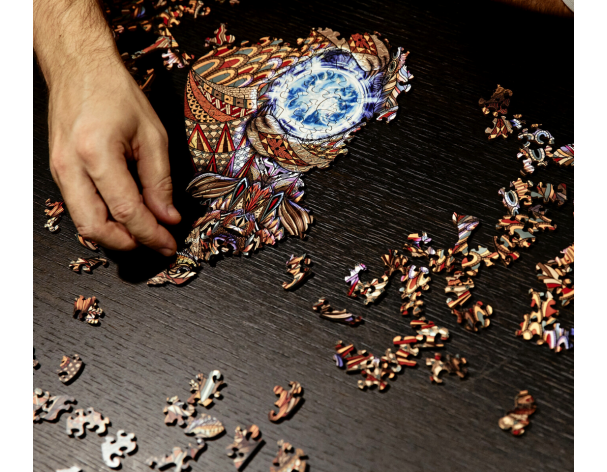 Пазл деревянный Active Puzzles Могучий медведь