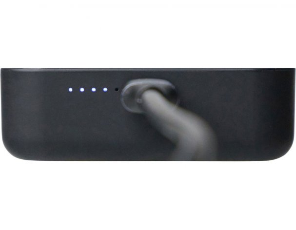 External wireless magnetic battery Qjet MagnifIQ with QC\PD, 10000 mAh, 15W, black (597127)