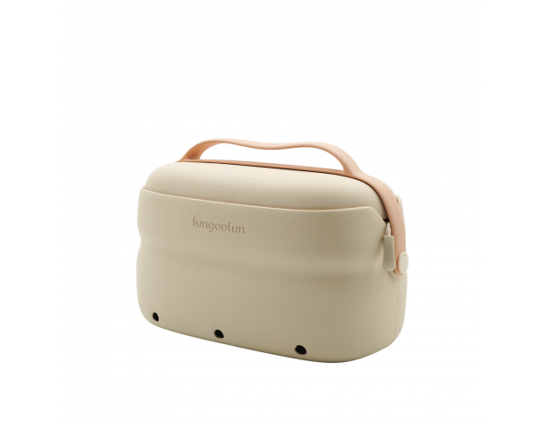 Double Cosmetic Bag Fangoofun, Beige (F531)