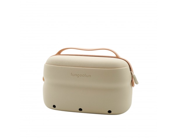 Double Cosmetic Bag Fangoofun, Beige (F531)