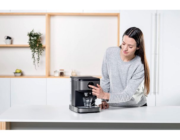 Coffee maker Black+Decker BXCO850E black steel