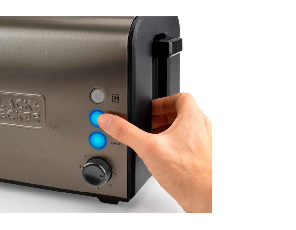 Toaster Black+Decker BXTO900E steel