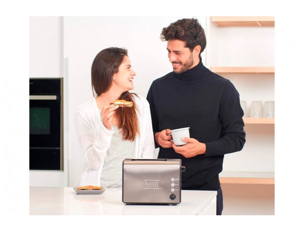 Toaster Black+Decker BXTO900E steel