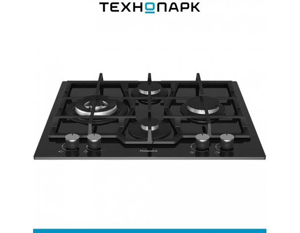 Cooking surface Hotpoint HG 62FD/BK