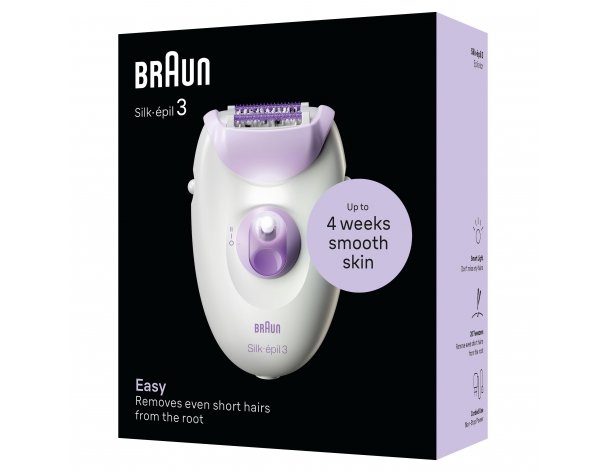 Эпилятор Braun Silk-epil 3 3-000