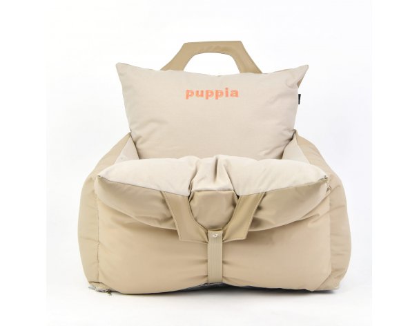 Car seat for dogs Puppia Car Seat beige, 53х52х43 cm, L RA-325566