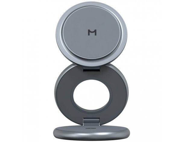 Wireless charger Magssory Signature Pro 3 in 1 Qi2 Midnight (WCH073m)