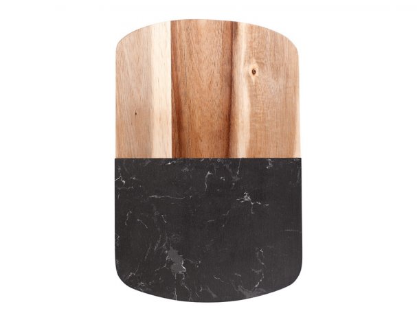 Cheese set Eat&Bite Date in a gift box made of acacia and marble (natural) RA-276424