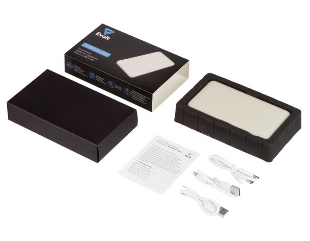 External battery Evolt Reserve Pro, 10,000 mAh, beige (597839)