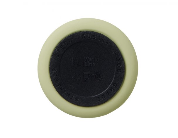 Thermocup vacuum with a Waterline Guard button, 400 ml, tube, olive (827513W)