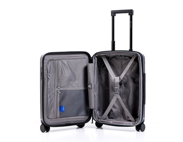 Suitcase Magellan A Range, 38x54x22 cm, grey (VOCIERMAGARGRES)