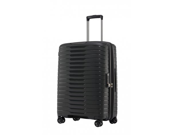 Suitcase Conwood Strata, 50.5x76.5x29 cm, black (CD-PPT039-TM-BLK)