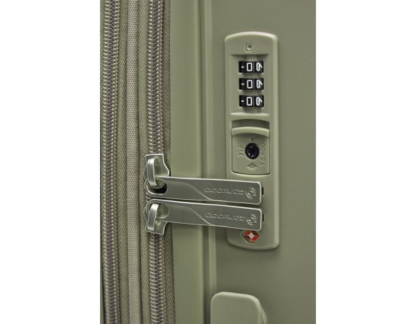 Suitcase Conwood Stride, 38x55x21 cm, green(CD-PPT035-TS-SGR)