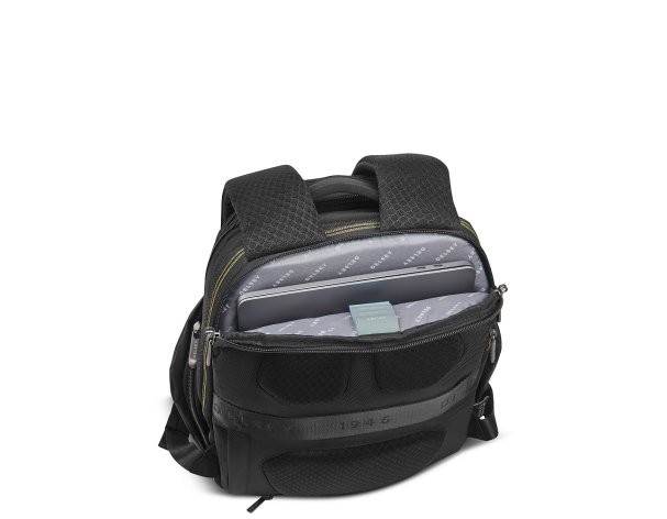 Рюкзак для ноутбука Delsey Dlc Pro, 16.5x40x28 см, черный (00210260200)