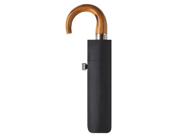 Зонт автоматический Doppler Fiber Magic Mini Strong 5x5x35 см, черный (74866FG)