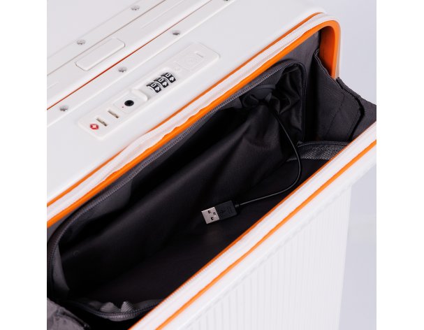 Suitcase Magellan P Range, 24x55x37 cm, white (VOCIERMAGPBWO)