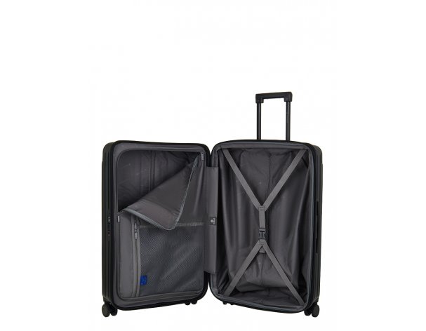 Suitcase Magellan A Range 4-wheel, 46x74x29 cm, black (VOCIERMAGARBLAL)