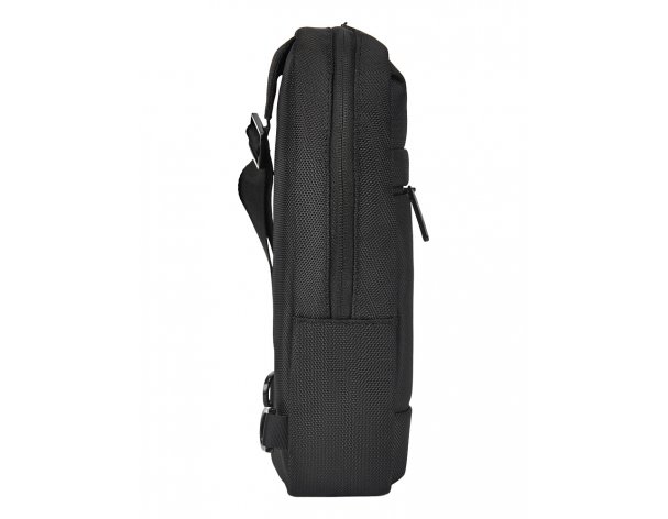 Men's backpack Magellan Discovery, 18x29.5x9.5 cm, black (MAGDISSLBLAM)