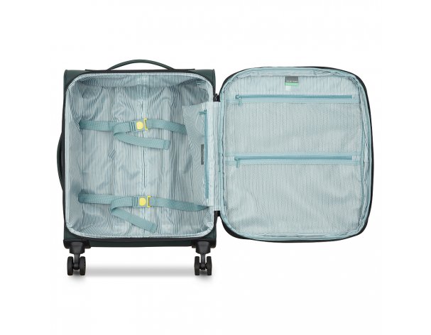 Чемодан Delsey Dita 40x55x21см, зеленый (00342180303M9)