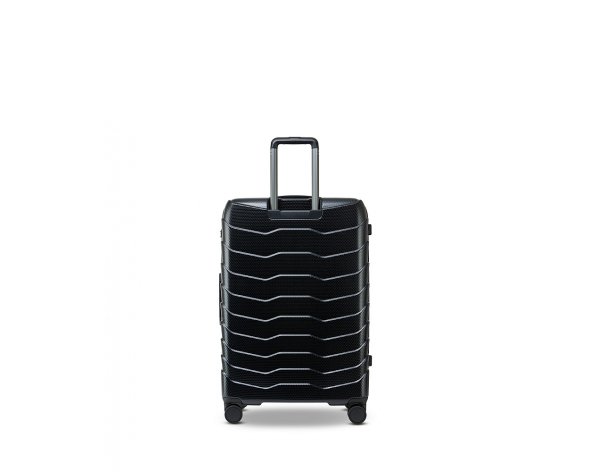 Suitcase Echolac Exo, 52x75x30 cm, black (1124TS295199280)