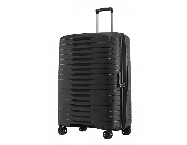 Suitcase Conwood Strata, 50.5x76.5x29 cm, black (CD-PPT039-TL-BLK)