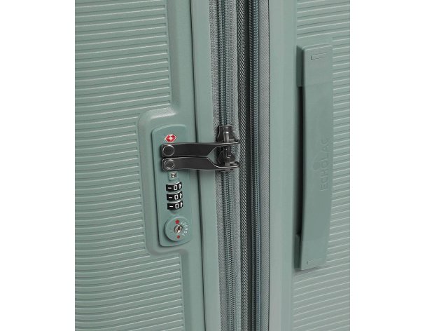 Suitcase Echolac Forza 52x75x31 cm, green (1124TW005485280)