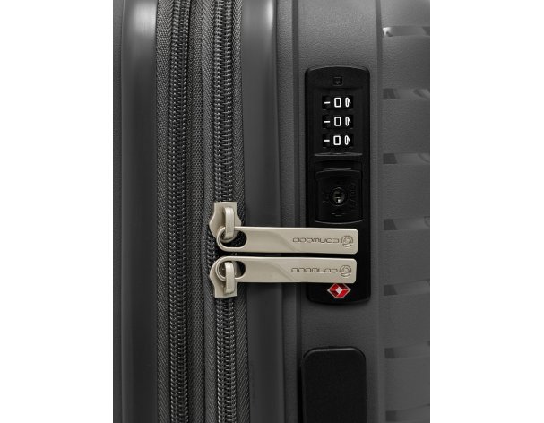 Suitcase Conwood Verto, 38x55x21 cm, grey (CD-PPT033-TS-GRY)
