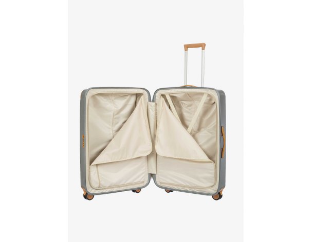 Чемодан Bric's Amalfi, 53x76x29 см, серебристый (BAQ08354.021)