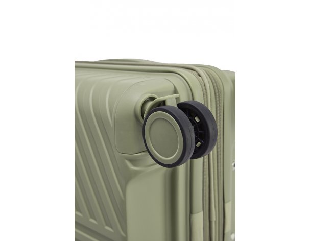 Suitcase Conwood Stride, 38x55x21 cm, green(CD-PPT035-TS-SGR)