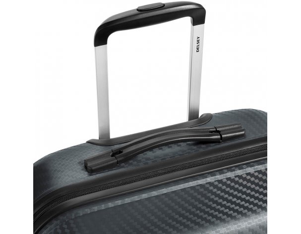 Suitcase Delsey Binalong 4-wheel, 53x75x30 cm, black (00310182100)