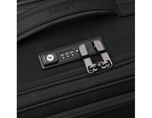 Чемодан Delsey Dita 40x55x21 см, черный (00342180300M9)