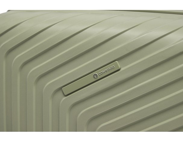 Suitcase Conwood Stride, 38x55x21 cm, green(CD-PPT035-TS-SGR)