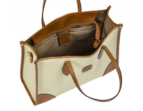 Сумка женская Bric's Firenze 35x26x13 см, бежевый (BBJ05853.014)