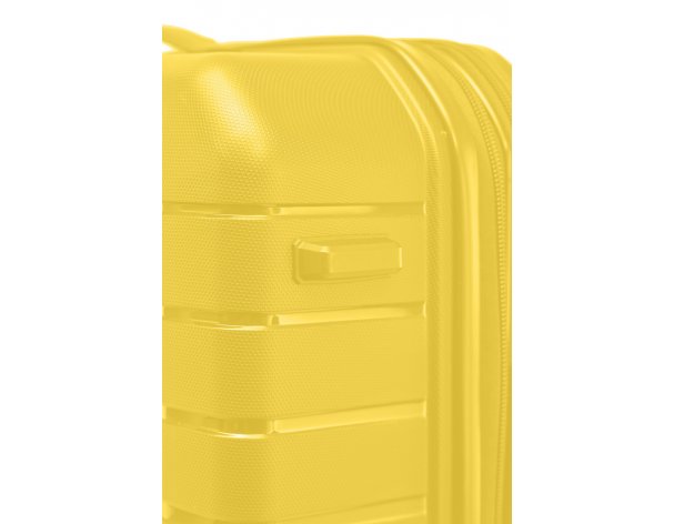 Suitcase Conwood Edge, 47x66x27 cm, yellow (CD-CTHPP008-TM-BRY)
