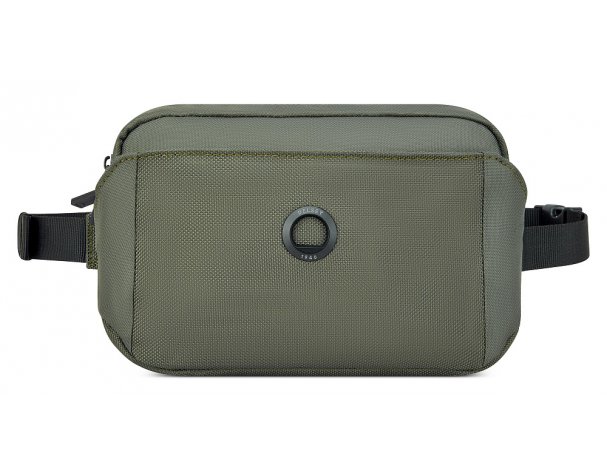 Сумка поясная Delsey Picpus 6x15x24 см, зеленый (00335410003)