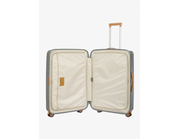 Чемодан Bric's Amalfi, 53x76x29 см, серебристый (BAQ08354.021)