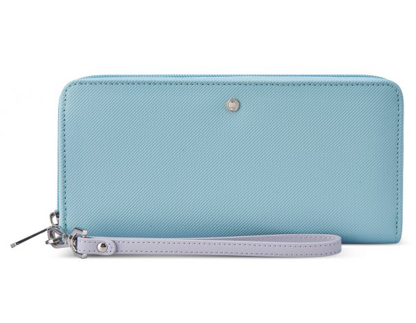 Портмоне Delsey Lepic 20.5x10x2.5 см, голубой (00600801312)