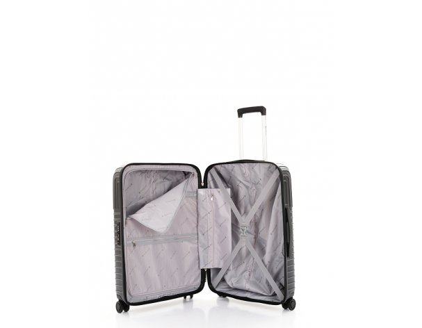 Suitcase Magellan Rio 46x67x25 cm, black (VOCIERMAG2BLKM)