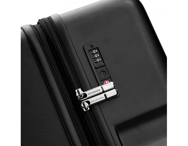 Чемодан Securitech By Delsey Slash 34.5x81x54 см, черный (00401783100)
