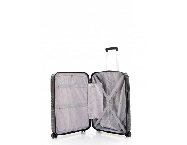 Suitcase Magellan Rio 46x67x25 cm, black (VOCIERMAG2BLKM)