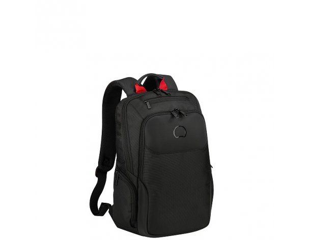 Laptop Backpack Delsey Parvis Plus, 39x28x14 cm, black (00394460200)