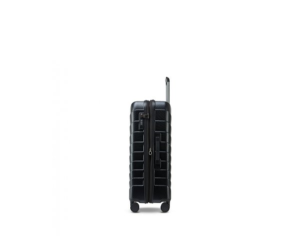 Suitcase Echolac Exo, 52x75x30 cm, black (1124TS295199280)