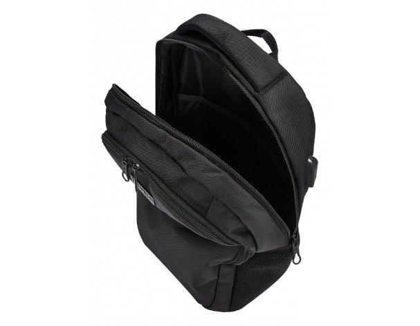 Men's backpack Magellan T Range, 30x45x20 cm, black (MAGTRNGBPBLK14)