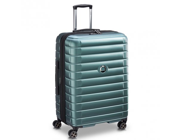 Чемодан с индикатором веса Delsey Shadow 5.0 50x75,5x33 см, зеленый (00287882103)