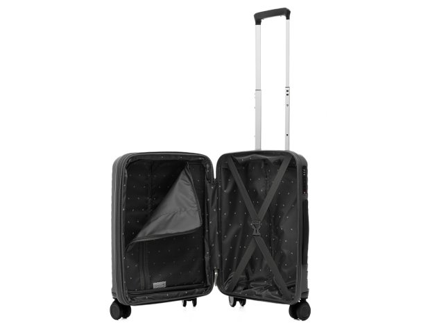 Suitcase Conwood Verto, 38x55x21 cm, grey (CD-PPT033-TS-GRY)