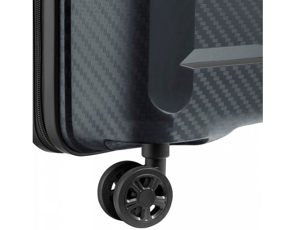 Suitcase Delsey Binalong 4-wheel, 53x75x30 cm, black (00310182100)